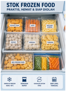 stok frozen food untuk di rumah