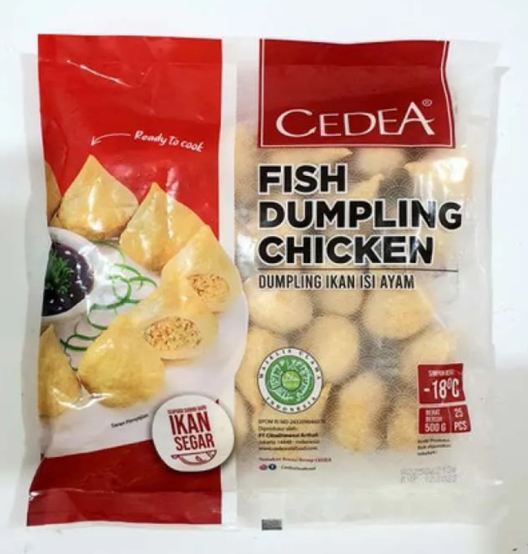 Cedea Dumpling Ikan isi Ayam 500gr Grosir Murah
