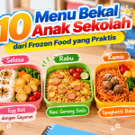 10 menu bekal anak sekolah dari frozen food yang praktis