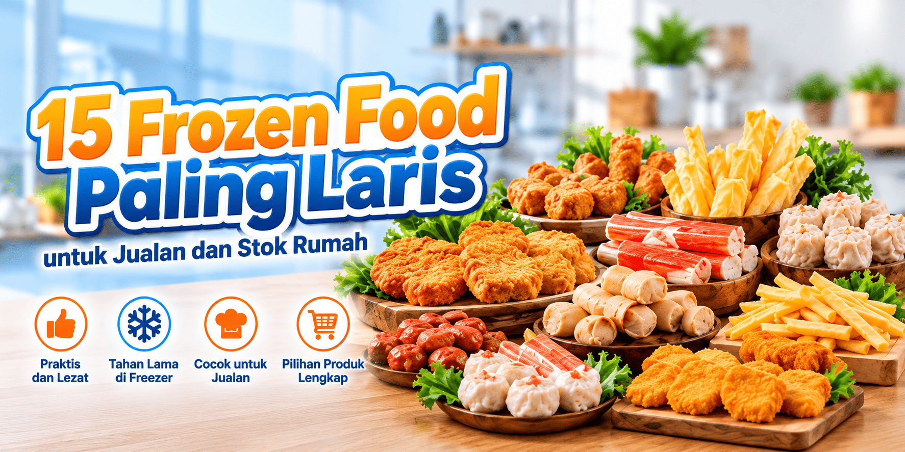 15 Frozen Food Paling Laris untuk Jualan dan Stok Rumah