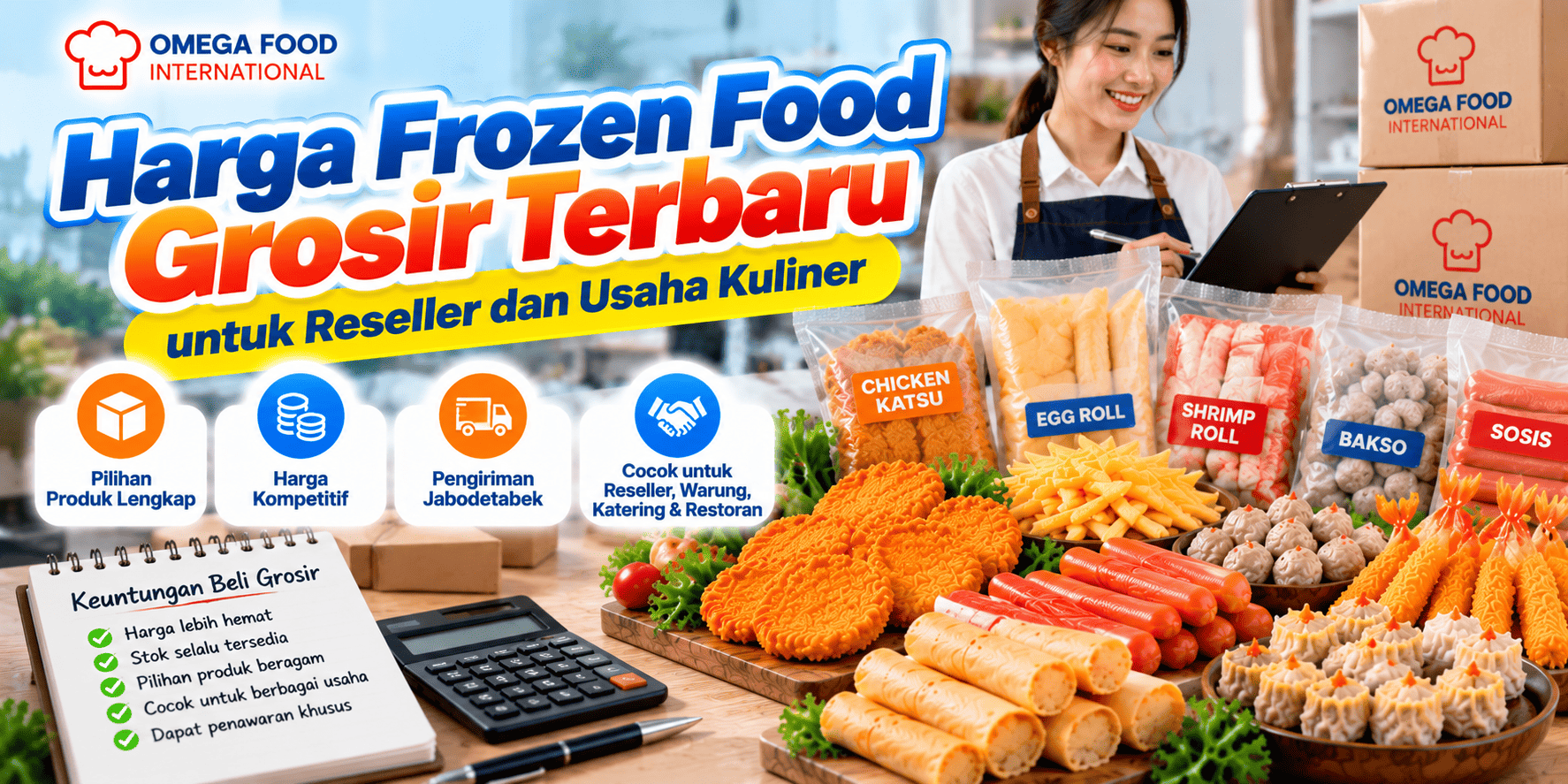 Harga Frozen Food Grosir Terbaru untuk Reseller dan Usaha Kuliner